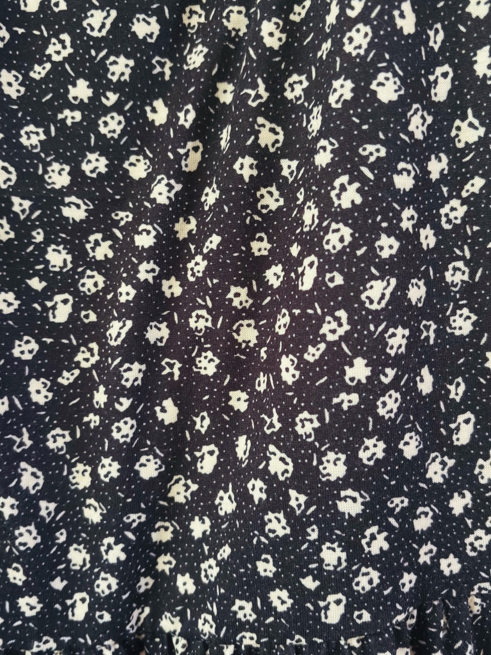 Black Floral Sundress - Picture 3 of 4